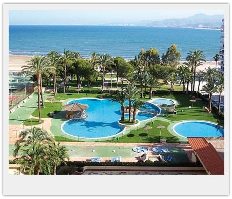 Apartamento Florazar 2, 10ºc Cullera Faro de Cullera Exteriör bild